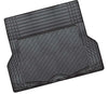 ALUMINIUM LOOK 1-Piece Boot Mat - BLACK [Rubber/Aluminium Look] Deals499