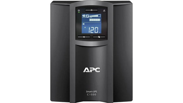APC SMC1500IC Smart UPS 1500VA with Smartconnect, LCD, Tower, 2 Year Warranty APC