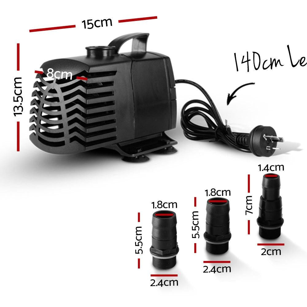 Giantz 3000L/H Submersible Aqua Aquarium Water Pump Deals499