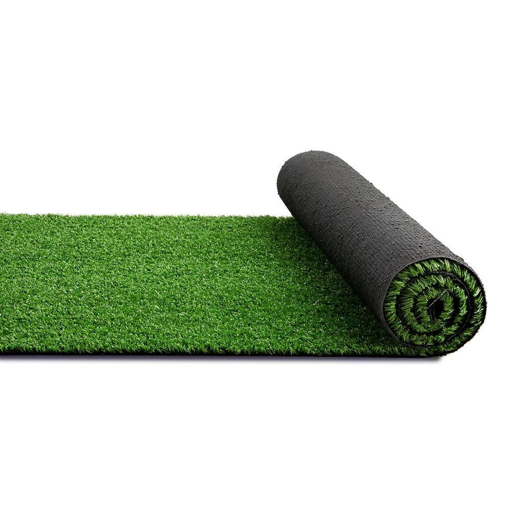 Primeturf 1x10m Artificial Grass Synthetic Fake 10SQM Turf Lawn 17mm Tape Deals499