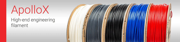 ASA Filament FormFortura ApolloX available in 7 colors - 3D Printer Filament FORMFUTURA