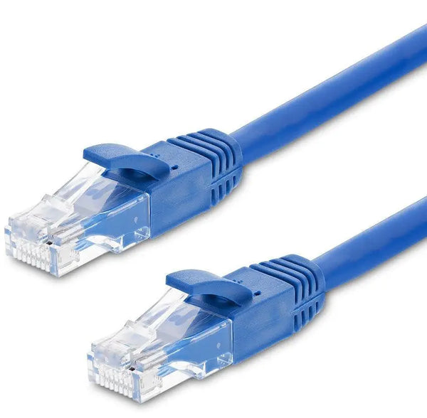ASTROTEK CAT6 Cable 0.5m/50cm - Blue Color Premium RJ45 Ethernet Network LAN UTP Patch Cord 26AWG ASTROTEK