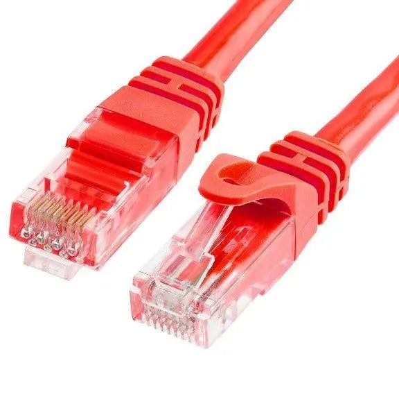 ASTROTEK CAT6 Cable 3m - Red Color Premium RJ45 Ethernet Network LAN UTP Patch Cord 26AWG-CCA PVC Jacket ASTROTEK