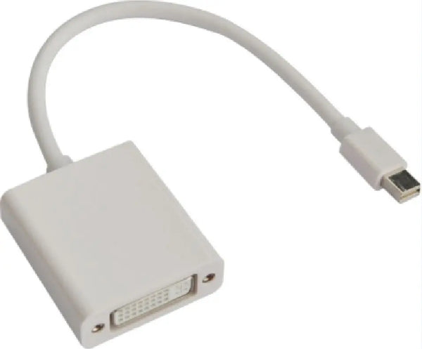 ASTROTEK Mini DisplayPort DP to DVI Cable 20cm - 20 pins Male to 24+5 pins Female Nickle RoHS ASTROTEK