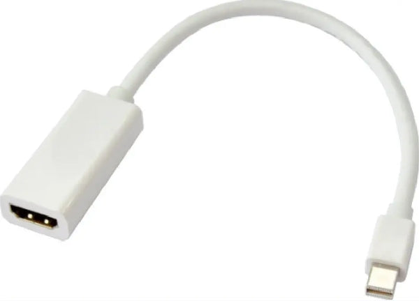 ASTROTEK Mini DisplayPort DP to HDMI Cable 15cm - 20 pins Male to Female 1080P Adapter Converter for Macbook Pro Air iMac Microsoft Surface Pro ASTROTEK