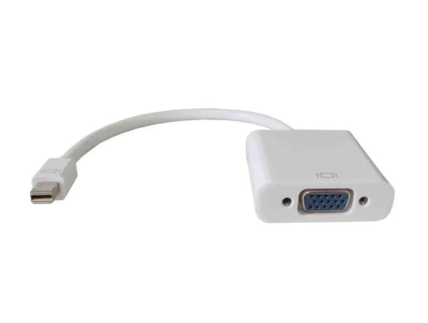 ASTROTEK Mini DisplayPort DP to VGA Adapter Converter Cable 20cm - Male to Female Gold Plated RoHS ASTROTEK