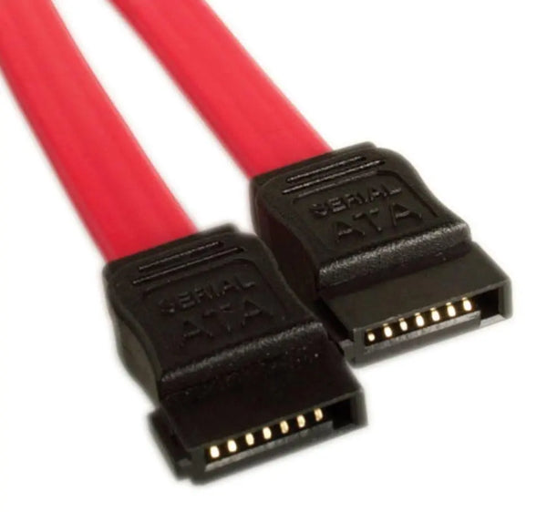 ASTROTEK Serial ATA SATA 2 Data Cable 50cm 7 pins to 7 pins Straight 26AWG Red ~CB8W-FC-5031 CB8W-FC-5075 ASTROTEK