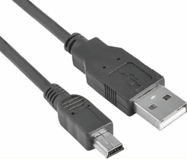 ASTROTEK USB 2.0 Cable 1m - Type A Male to Mini B 5 pins Male Black Colour RoHS ASTROTEK
