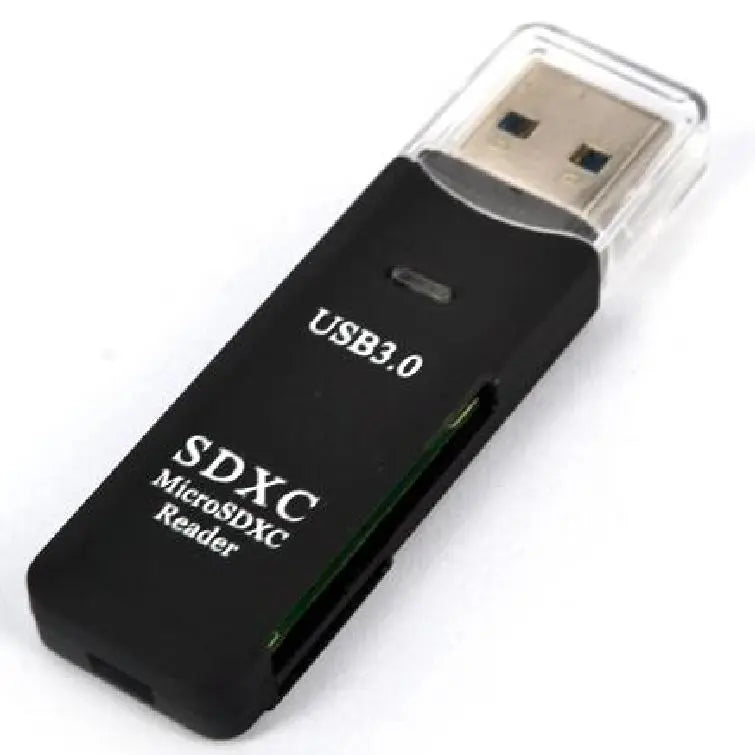 ASTROTEK USB 3.0 Card Reader for SD and Micro SD Black Colour ASTROTEK