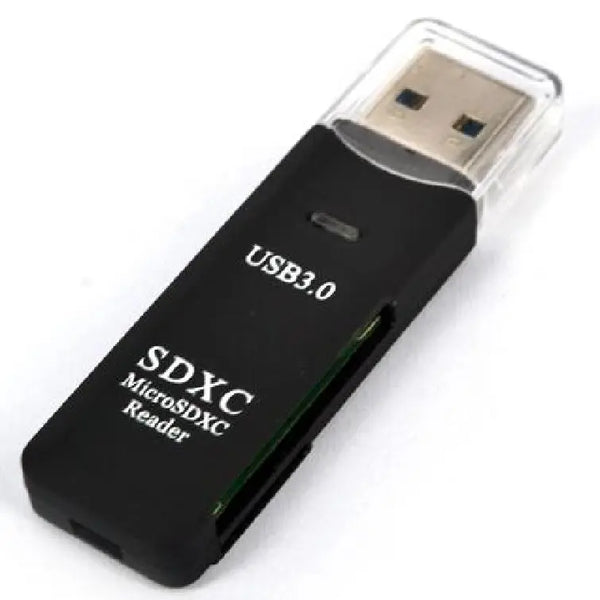 ASTROTEK USB 3.0 Card Reader for SD and Micro SD Black Colour ASTROTEK
