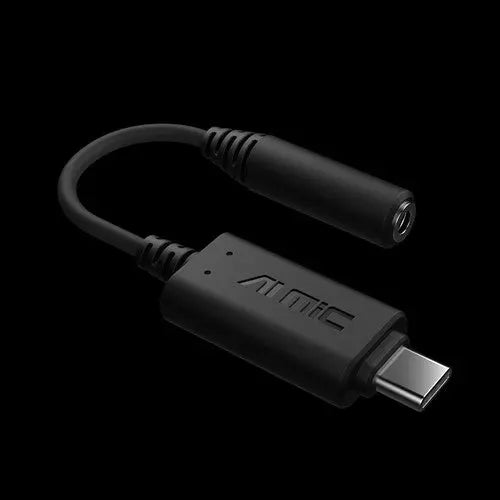 ASUS ASUS AI Noise-Cancelling Mic Adapter USB-C 3.0mm, Enhance Micro Performance, Compact, Portable, Gaming, VoIP, PC, MAC, Mobile, Nintendo Switch ASUS