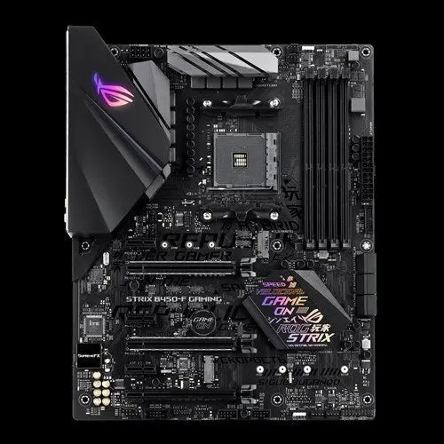 ASUS ROG STRIX B450-F GAMING AMD AM4 ATX MB, 4xDDR4, 5xPCIe, 4xSATA, 1xM.2, RAID, 6xUSB3, 1xHDMI, 1xDP ASUS