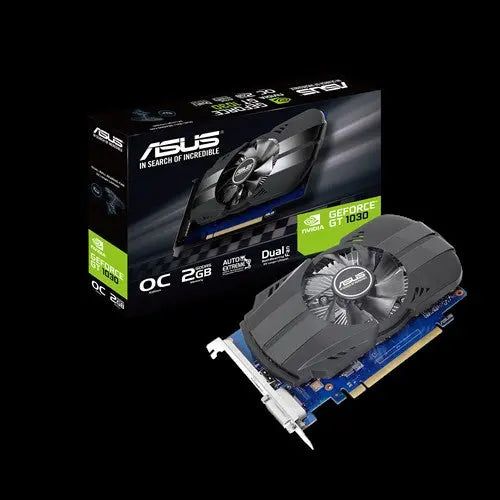 ASUS nVidia Phoenix GeForce GT1030  2GB OC Edition GDDR5 1 Fan, 1xHDMI/1xDVI-D, 1531 Boost NON-RGB ASUS