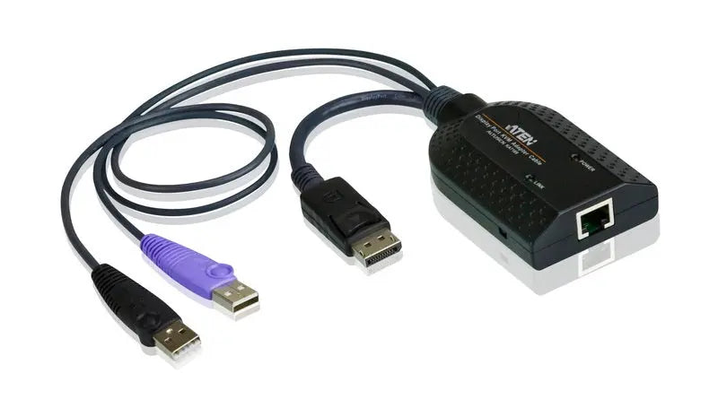 ATEN KVM Cable Adapter with RJ45 to DisplayPort & USB to suit KH, KL, KM and KN series ATEN