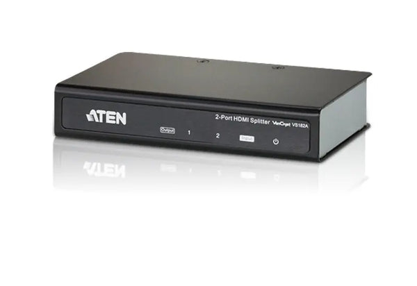 ATEN Video Splitter 2 Port HDMI 4K Splitter 340MHz, Ultra HD 4kx2k & 1080p Full HD, Supports Dolby True HD ATEN