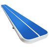 6m x 1m Inflatable Air Track Mat 20cm Thick Gymnastic Tumbling Blue And White Deals499