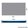 AURELAQUA Solar Swimming Pool Cover 400 Micron Heater Bubble Blanket 6x3.2m from Deals499 at Deals499