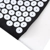 Acupressure Mat Yoga Massage Shakti Sit Lying Pain Stress Relax Black 68 x 42cm Deals499