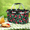 Alfresco Picnic Bag Basket Folding Large Hamper Camping Hiking Insulated Deals499