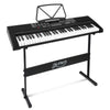 Alpha 61 Keys Electronic Piano Keyboard LED Electric w/Holder Music Stand USB Port Deals499