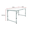 Aluminium Folding Table 120cm Portable Indoor Outdoor Picnic Party Camping Tables Deals499