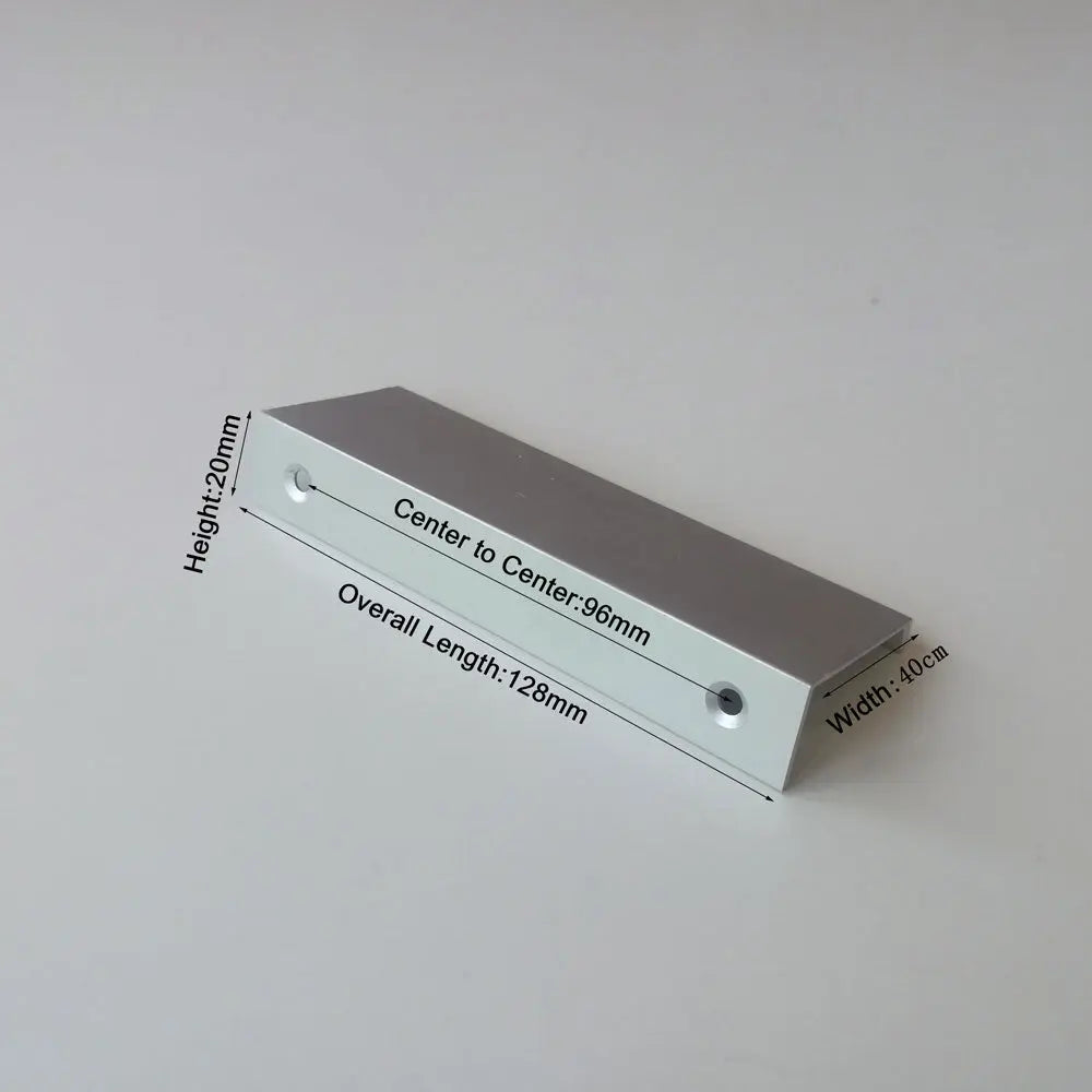 Aluminum Kitchen Cabinet Bar Handles  Drawer Handle Pull white hole to hole 96mm Deals499