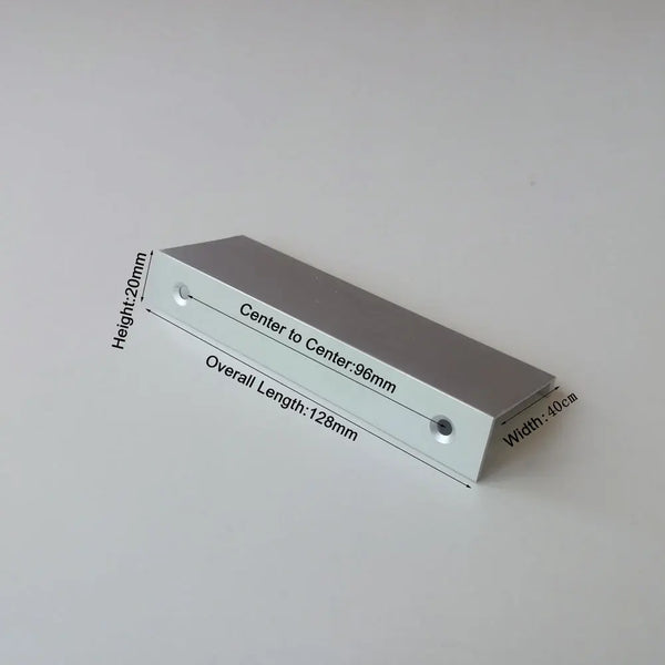Aluminum Kitchen Cabinet Bar Handles  Drawer Handle Pull white hole to hole 96mm Deals499