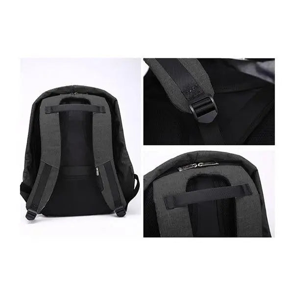 Anti Theft Backpack Waterproof Laptop Bags Usb Charging Amethyst Hera
