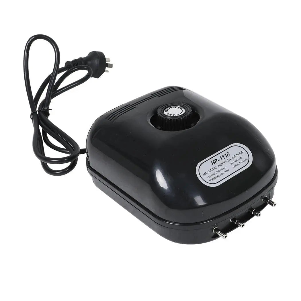 Aquarium Air Pump 4 Outlet Oxygen Aqua  Fountain Pond Aerator Water Fish Tank Deals499