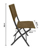 Arcadia Furniture Outdoor 3 Piece Foldable Rattan Coffee Table Set Garden Patio Oatmeal Deals499