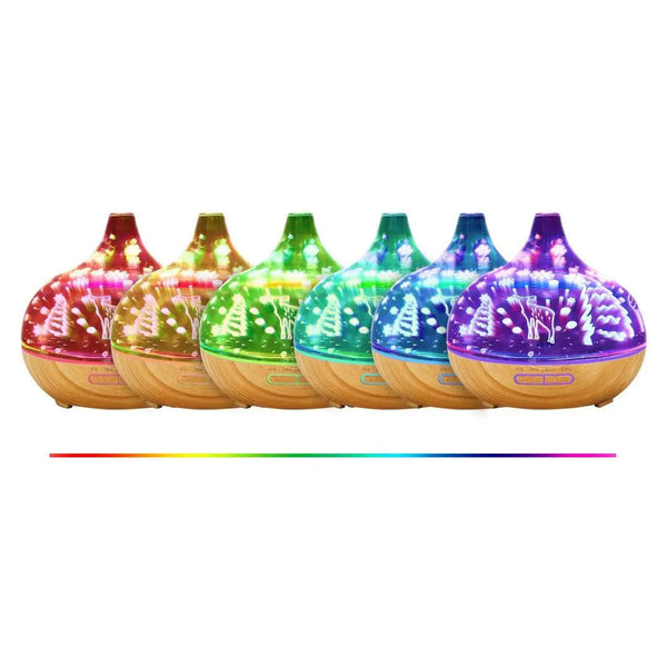 Aroma Diffuser Aromatherapy Ultrasonic Humidifier Essential Oil Purifier Deer Deals499