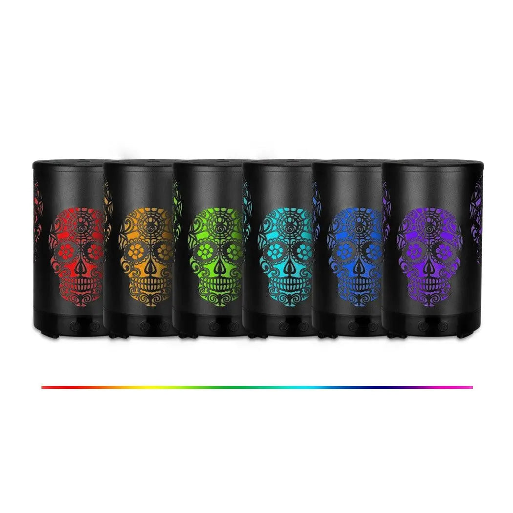 Aroma Diffuser Aromatherapy Ultrasonic Humidifier Essential Oil Purifier Skull Deals499