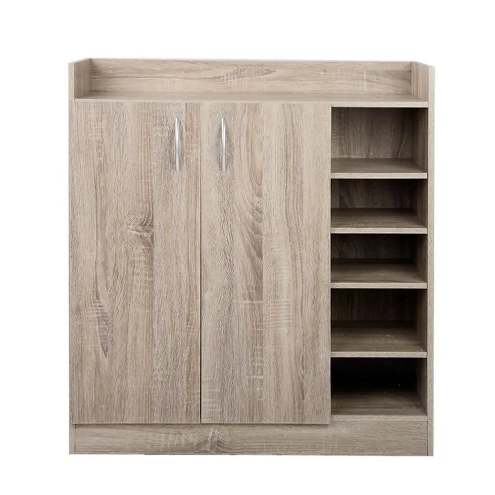Artiss 2 Doors Shoe Cabinet Storage Cupboard - Wood Deals499