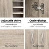 Artiss 2 Doors Shoe Cabinet Storage Cupboard - Wood Deals499