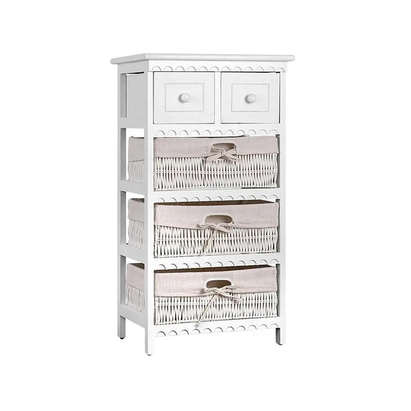 Artiss 3 Basket Storage Drawers - White Deals499