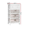 Artiss 3 Basket Storage Drawers - White Deals499
