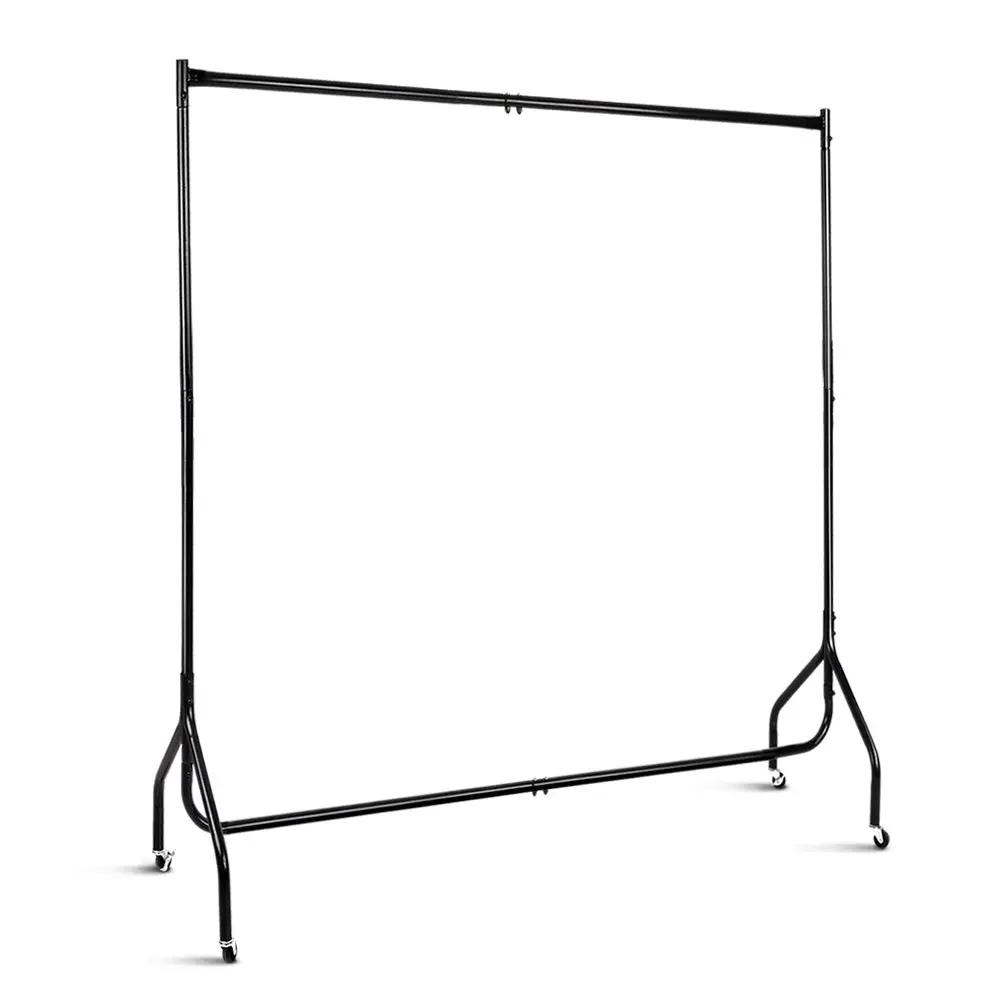 Artiss 6FT Clothes Racks Metal Garment Display Rolling Rail Hanger Airer Stand Portable Deals499