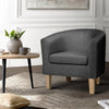 Artiss Abby Fabric Armchair - Grey Deals499