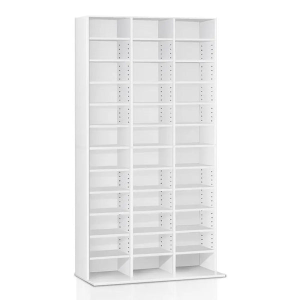 Artiss Adjustable Book Storage Shelf Rack Unit - White Deals499