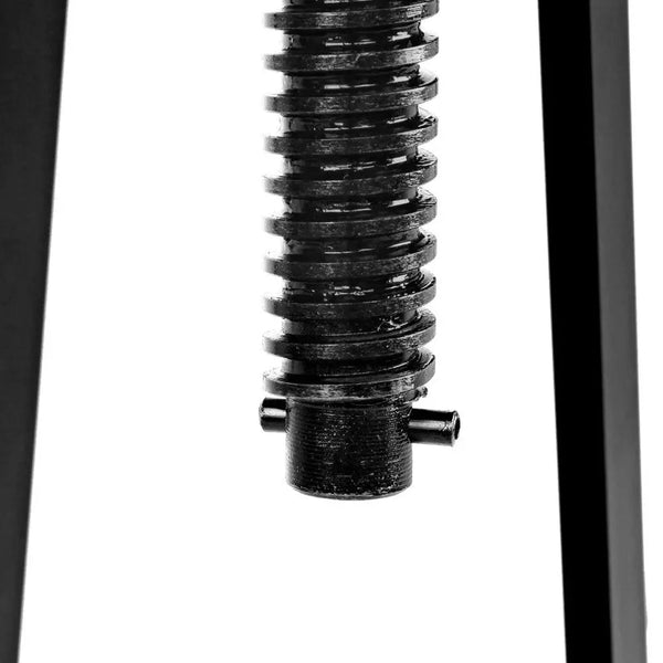 Artiss Adjustable Height Swivel Bar Stool - Black and Wood Deals499