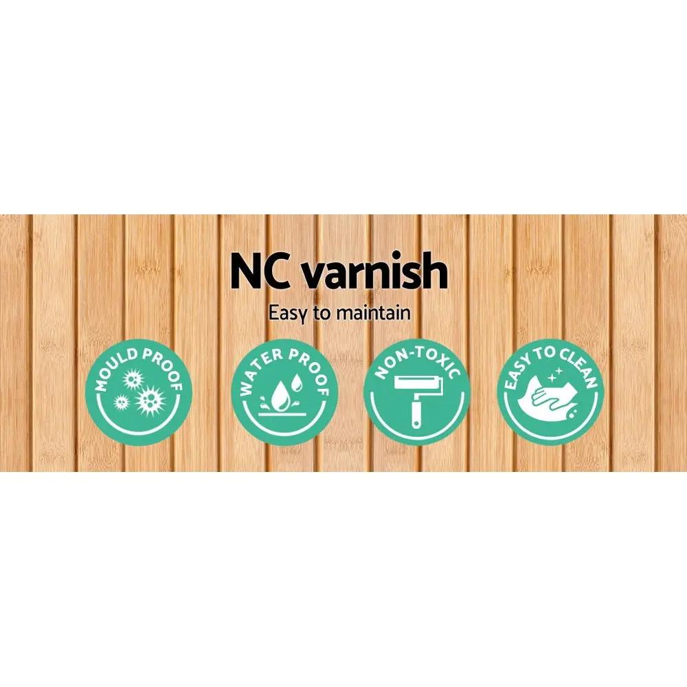 Artiss Bamboo Wooden Ladder Shelf Plant Stand Foldable Deals499