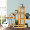 Artiss Bamboo Wooden Plant Stand Garden Planter Flower Pots Stand Shelf Deals499
