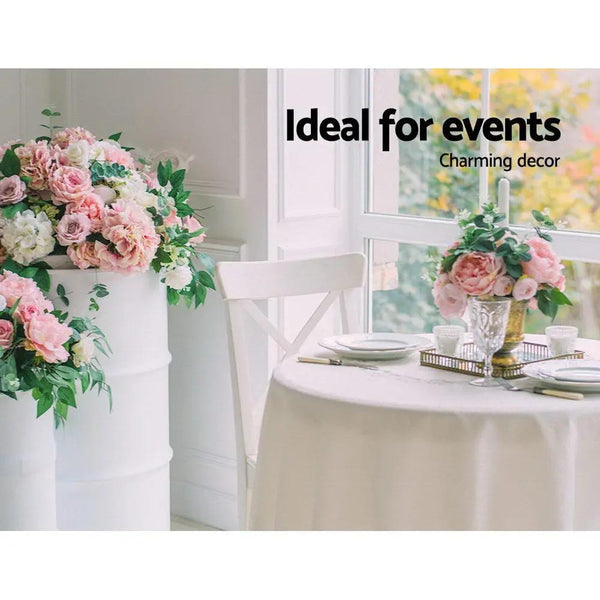 Artiss Bar Table Kitchen Tables Swivel Round Metal Black Deals499