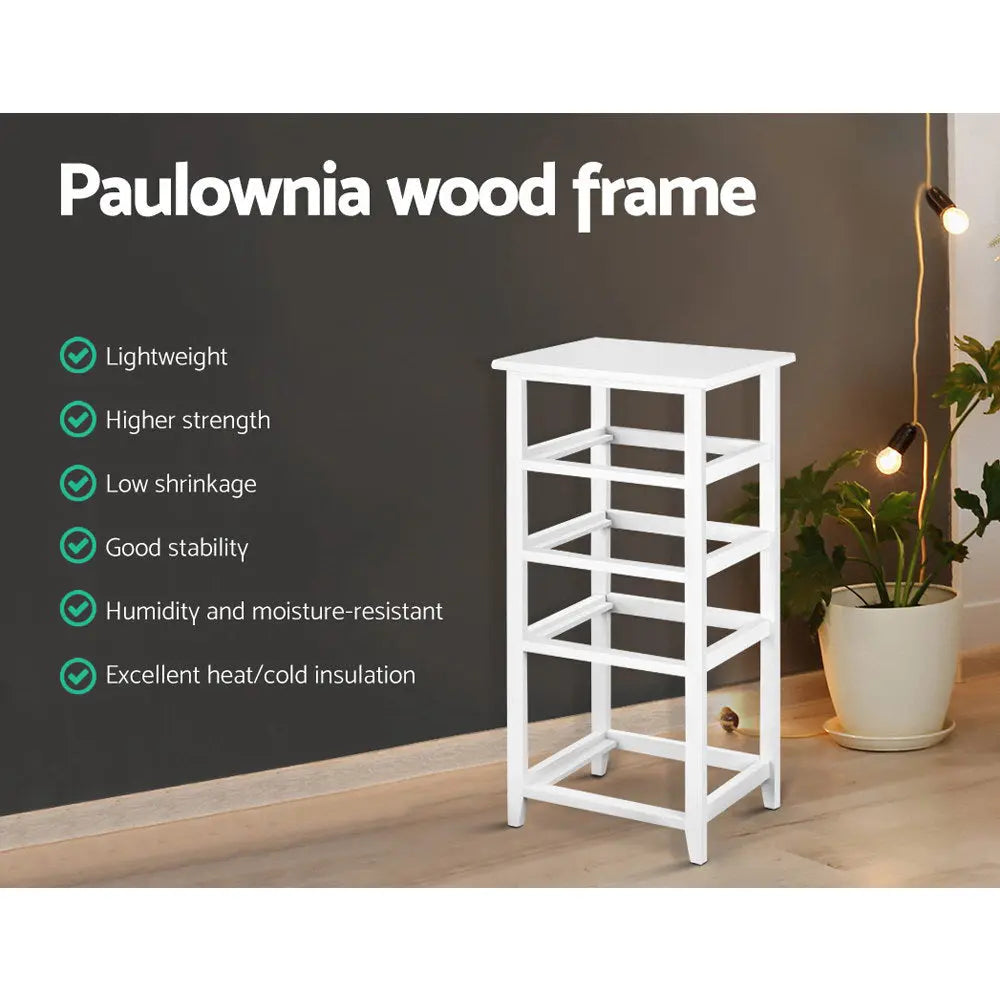 Artiss Bedroom Storage Cabinet - White Deals499