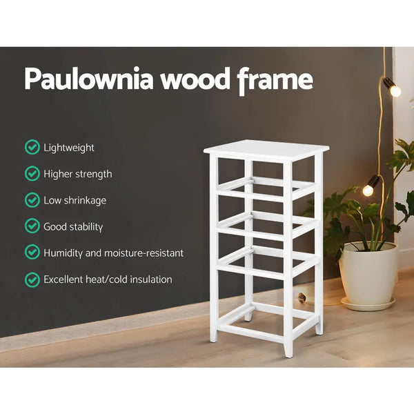 Artiss Bedroom Storage Cabinet - White Deals499