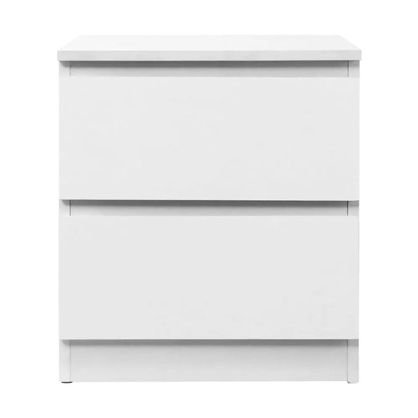 Artiss Bedside Table Cabinet Lamp Side Tables Drawers Nightstand Unit White Deals499
