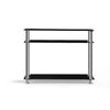 Artiss Entry Hall Console Table - Black & Silver Deals499