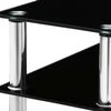 Artiss Entry Hall Console Table - Black & Silver Deals499