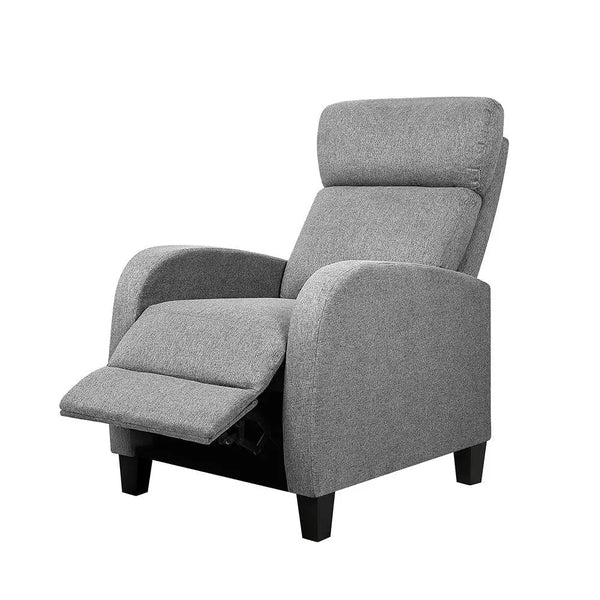 Artiss Fabric Reclining Armchair - Grey Deals499