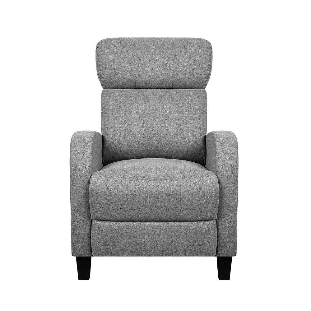 Artiss Fabric Reclining Armchair - Grey Deals499